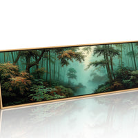 Mist Drifting Through the Bamboo Grove