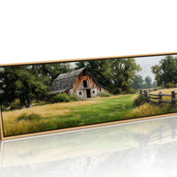 Old Barn in Summer Grass