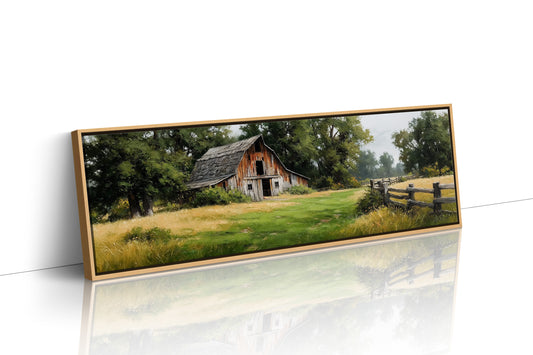 Old Barn in Summer Grass