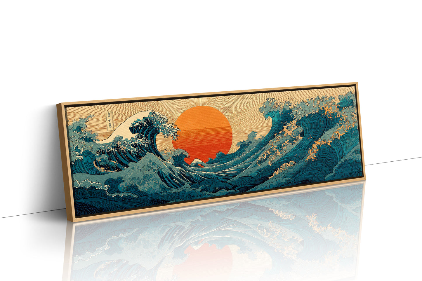 Waves Rise To Meet the Sun