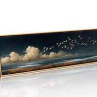 Flight Above the Gathering Clouds