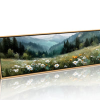 Meadow Beneath the Misty Pines