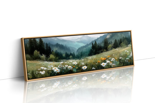 Meadow Beneath the Misty Pines