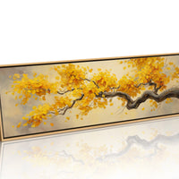 Golden Branch in Autumn Light