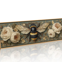 Bee Among the Ivory Blossoms