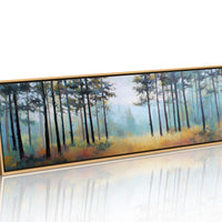 Morning Haze Through the Pines