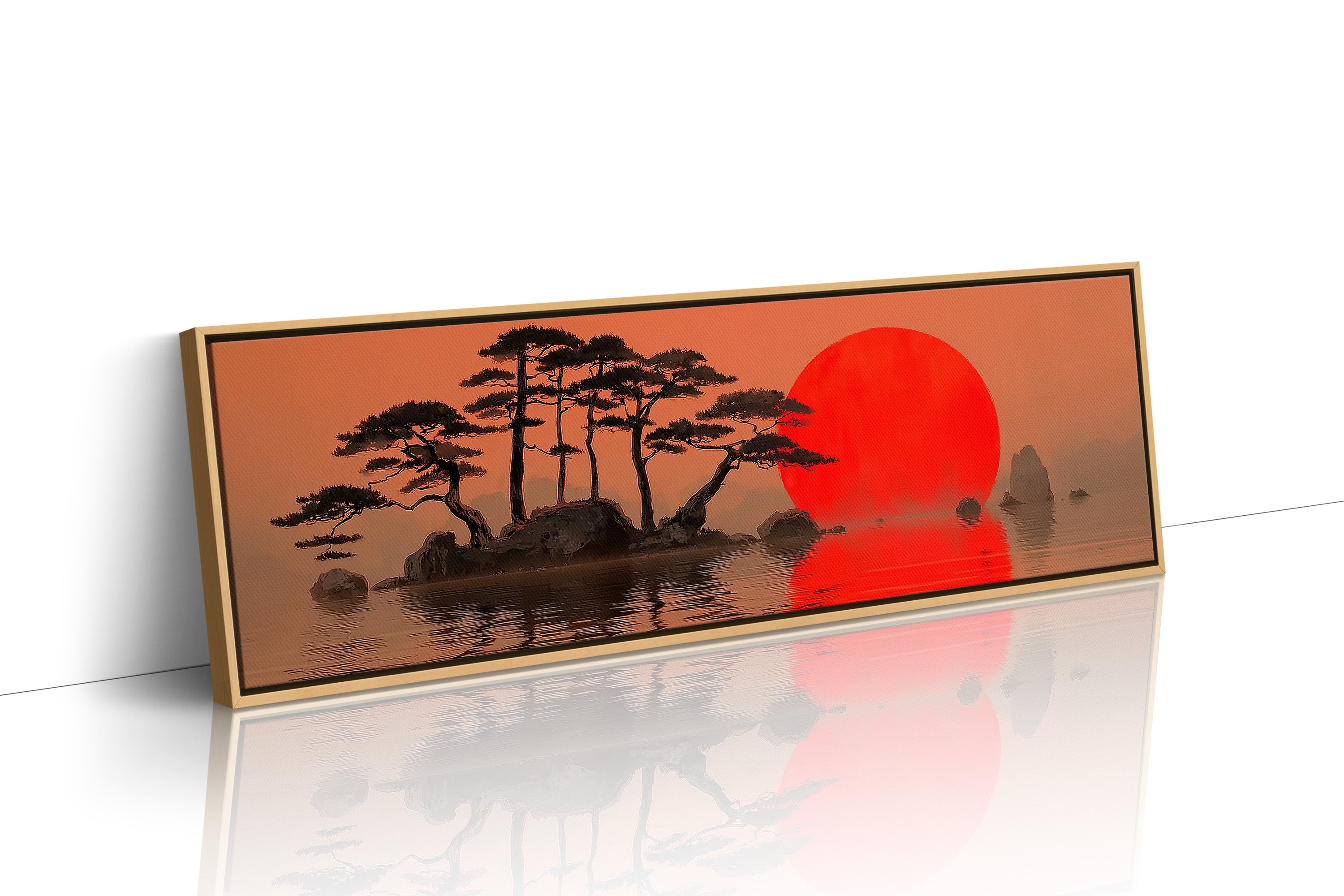 Red Sun Over Silent Pines
