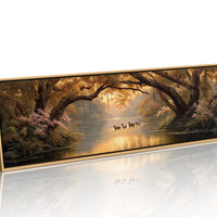 Golden Drift Through Quiet Waters