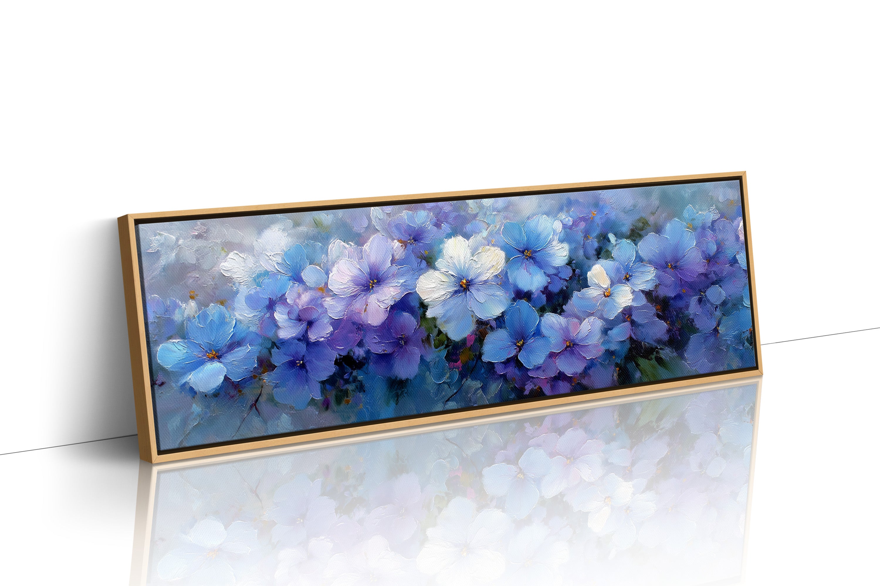 Whispers in Blue Petals