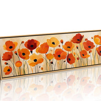 Poppies Dancing in Golden Light