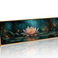 Enchanted Lotus Bloom by Firefly Light