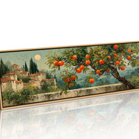 Orchard Moon Over Tuscan Hills