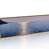 Shimmer Path Across the Evening Sea