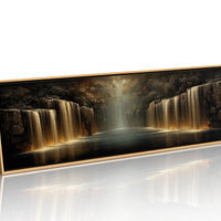 Golden Falls of the Hidden Valley