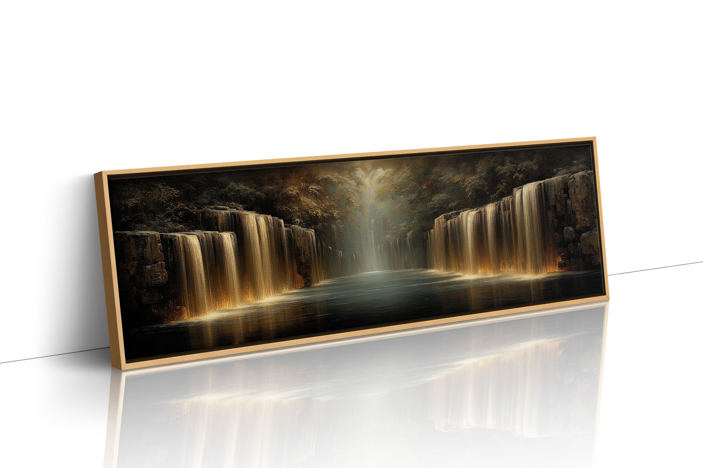 Golden Falls of the Hidden Valley