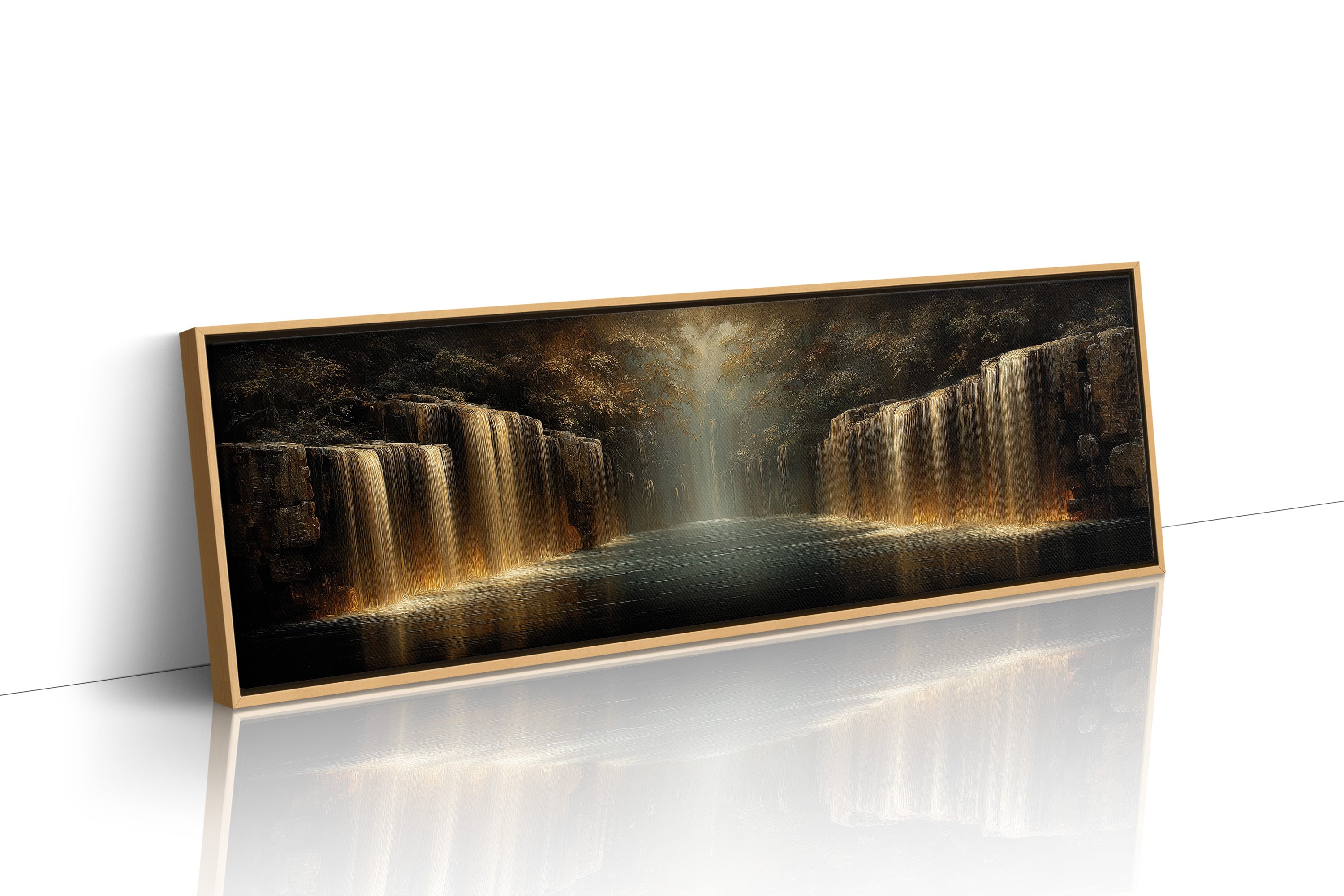Golden Falls of the Hidden Valley