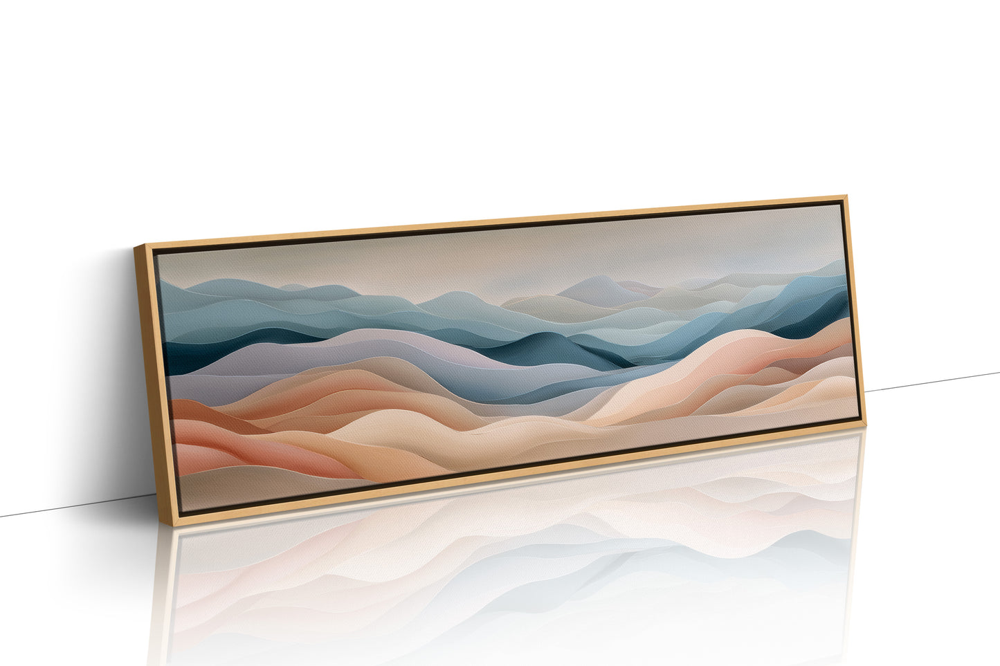 Waves of Dawn Over Quiet Hills