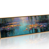 Lily Glow on the Quiet Lagoon