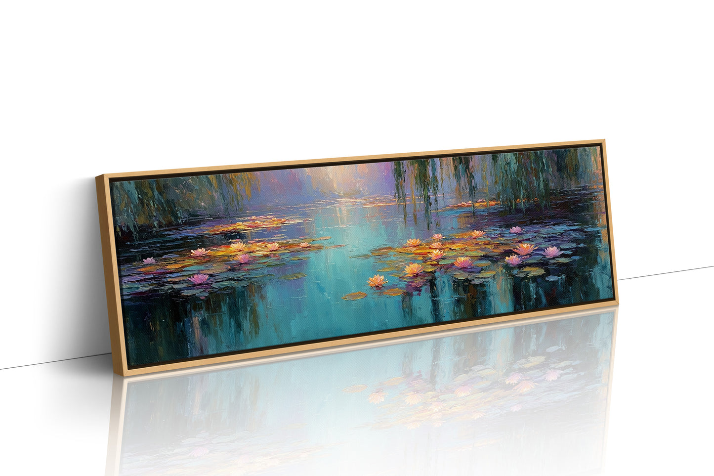 Lily Glow on the Quiet Lagoon
