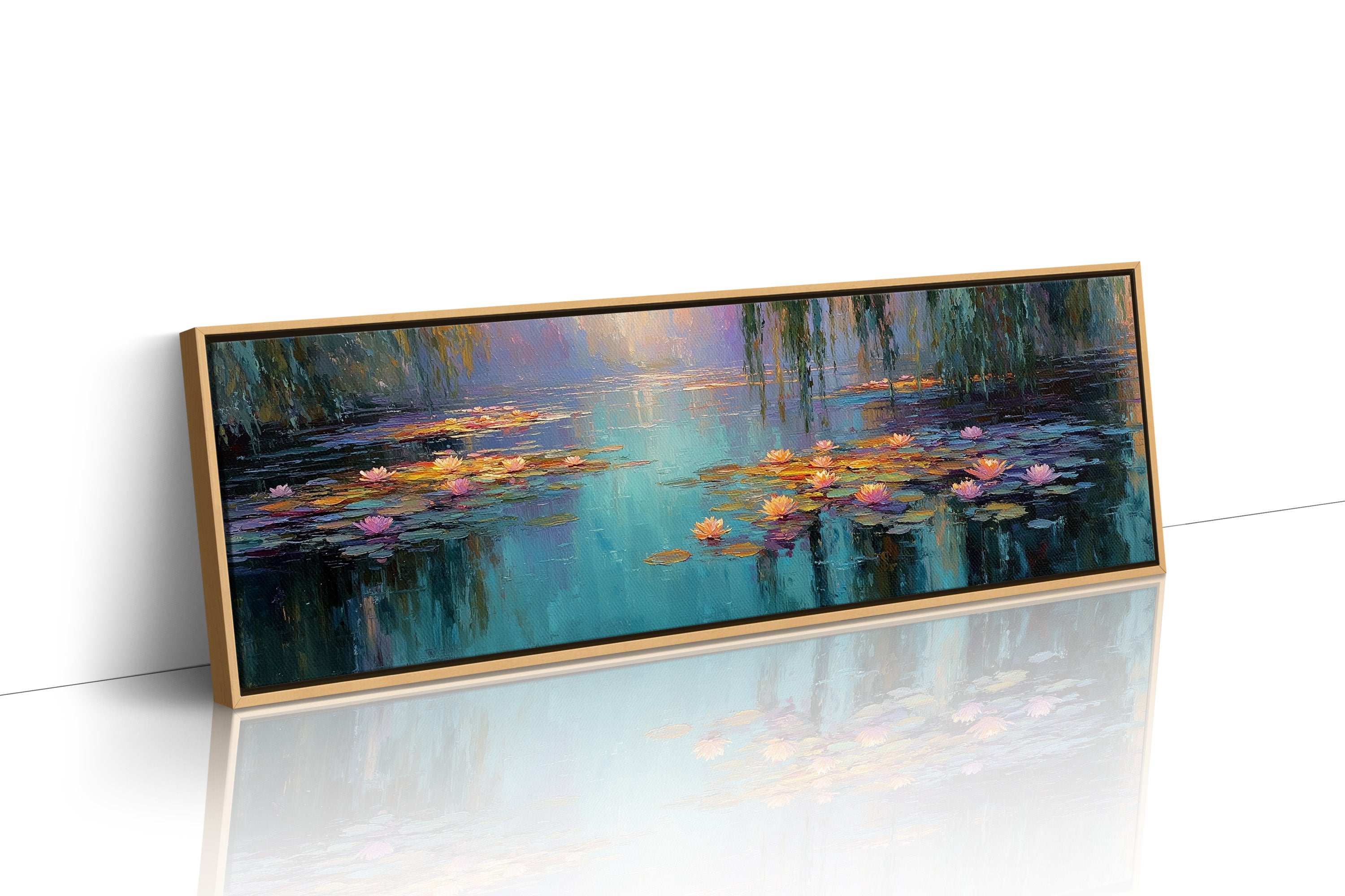 Lily Glow on the Quiet Lagoon
