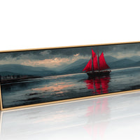 Red Sails Against the Gathering Storm