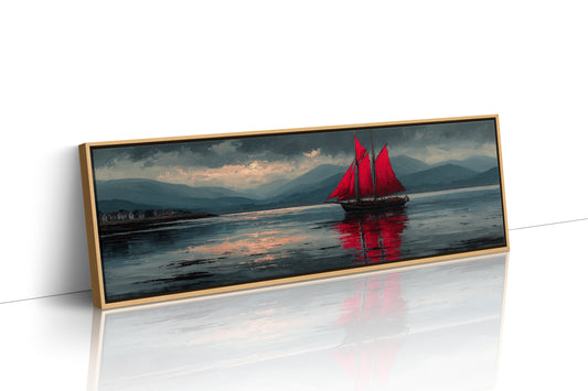 Red Sails Against the Gathering Storm