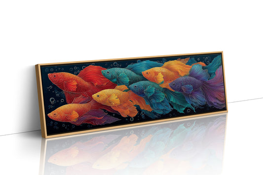 Parade of the Rainbow Bettas