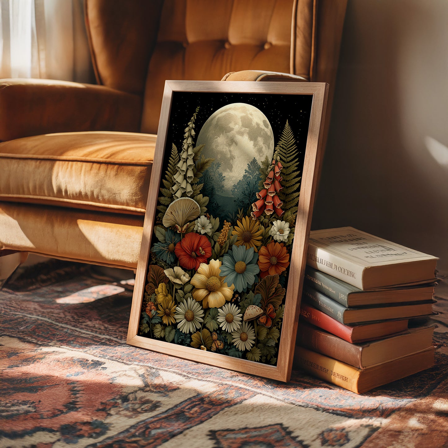The Garden Blooms for the Moon