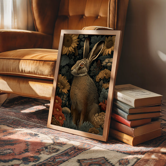 The Hare Who Watched the Garden