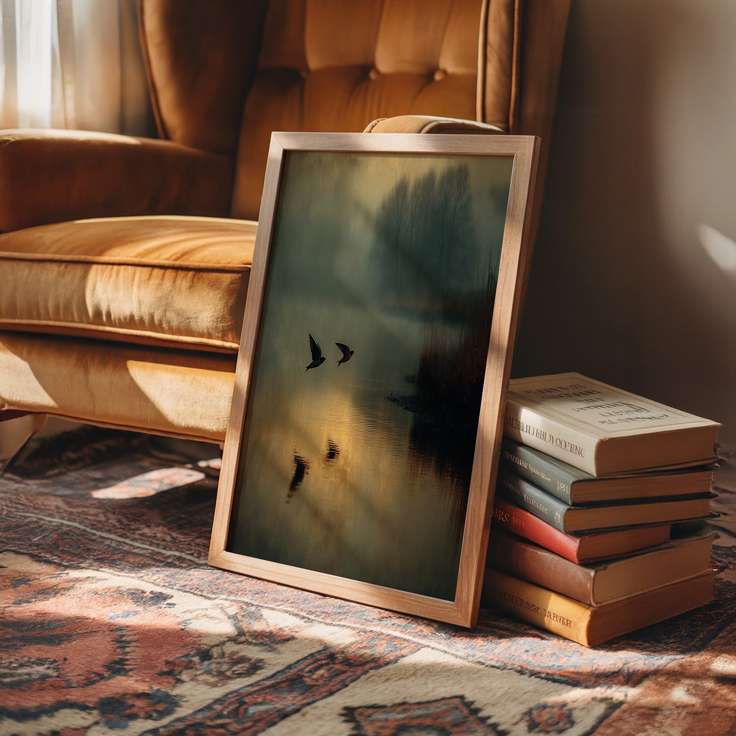 They Flew Low Over Still Water