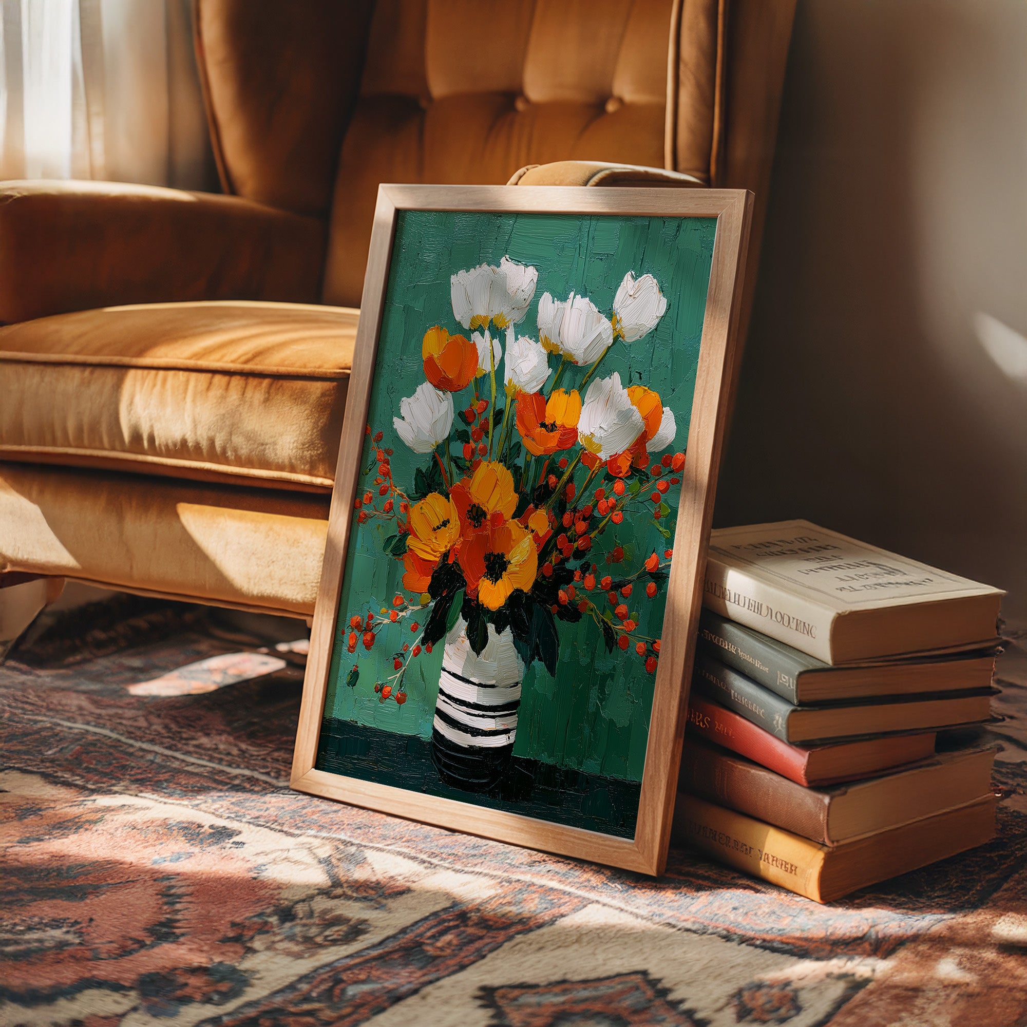 The Striped Vase Had Good Taste