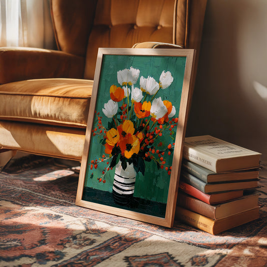 The Striped Vase Had Good Taste