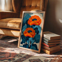 Two Fires in a Blue Forest