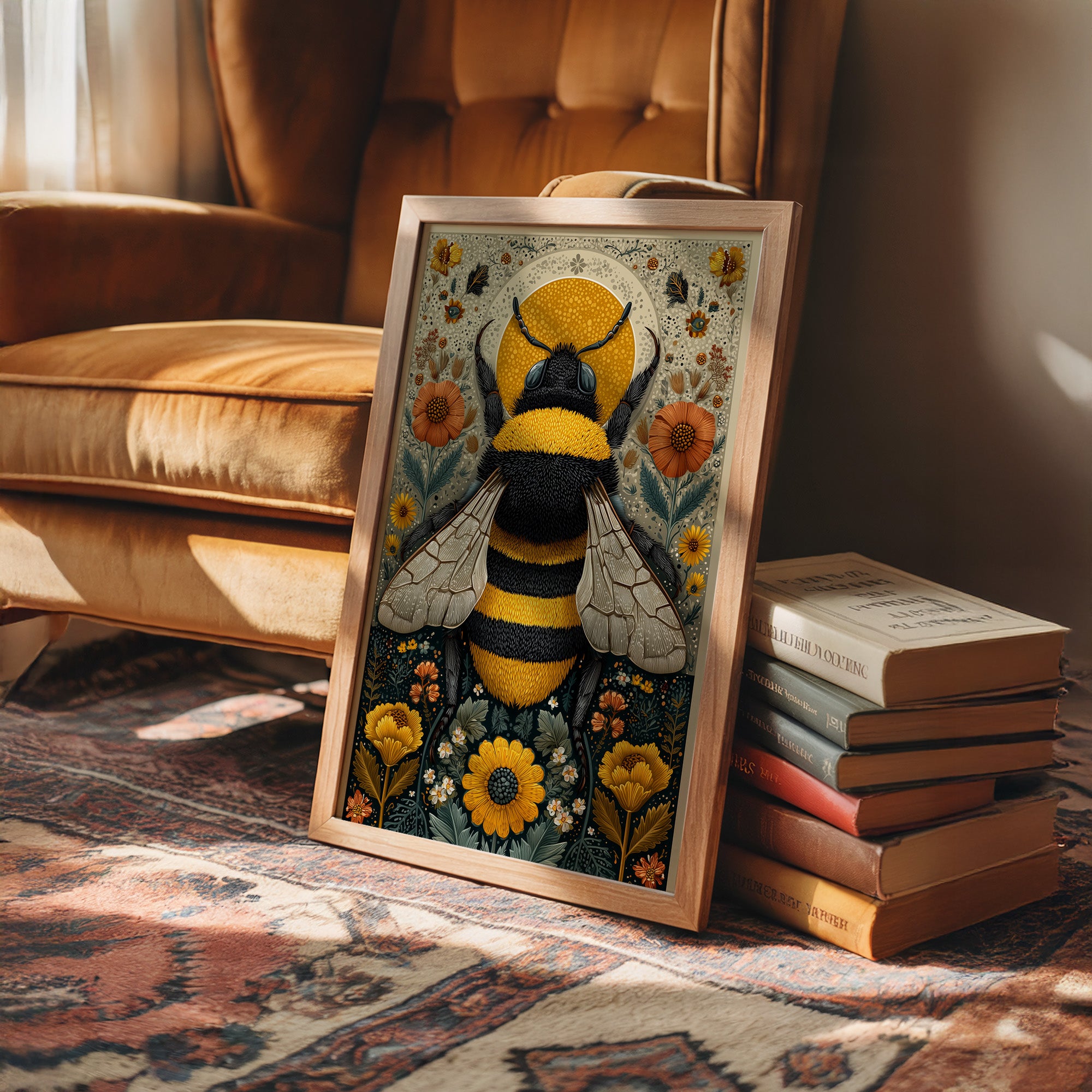 The Bumblebee Holds Court
