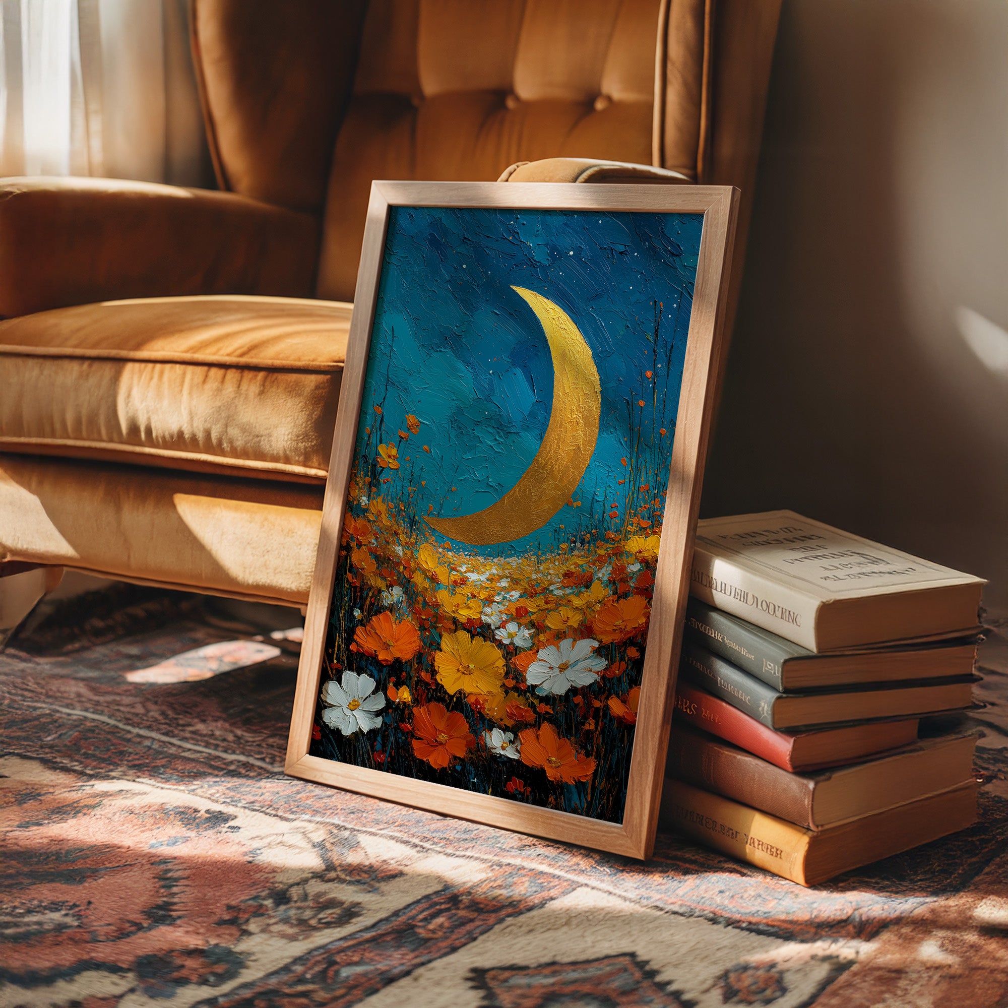 The Moon Stayed for the Wildflowers