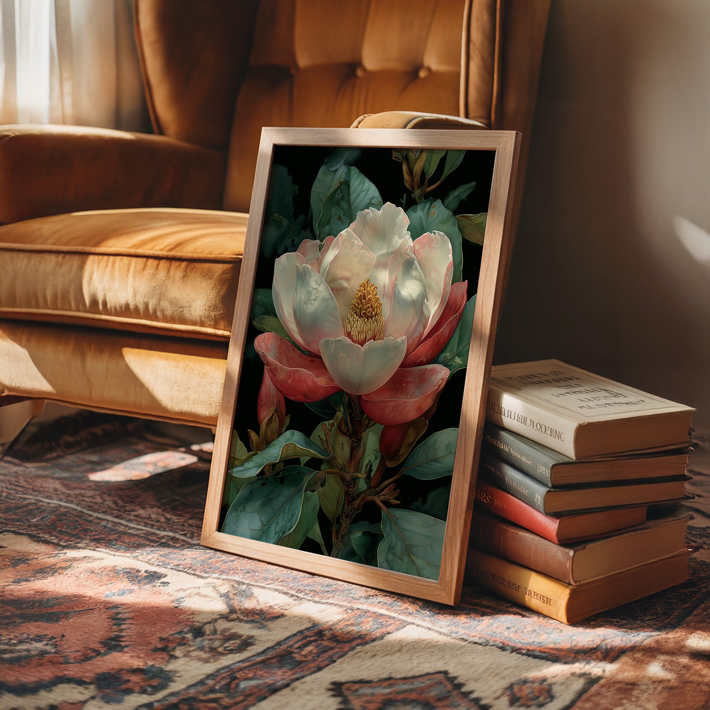 The Magnolia Opens Slowly