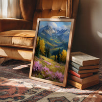 Gold Aspens, Pink Meadow, One Deep Breath