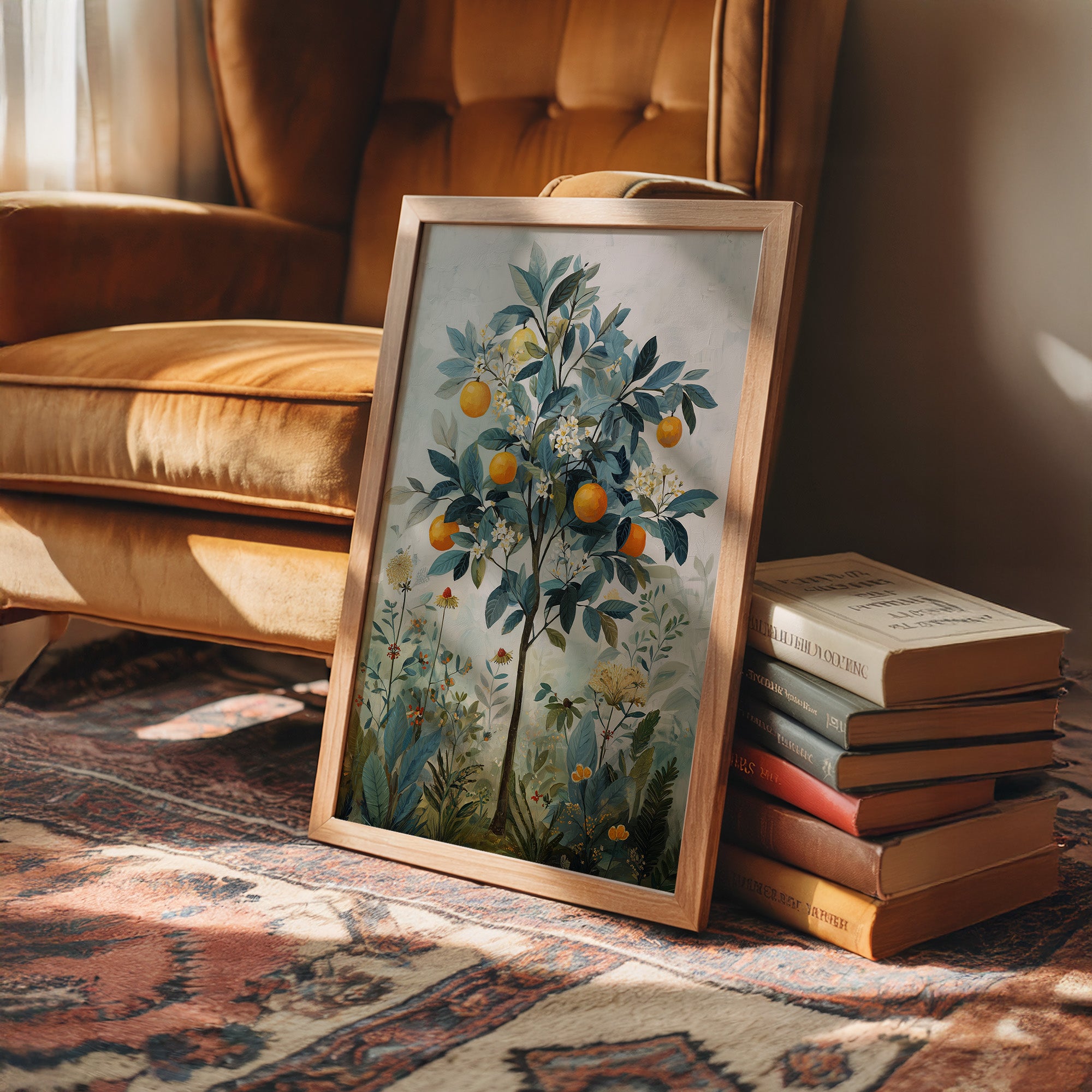 The Orange Tree in Its Quiet Glory