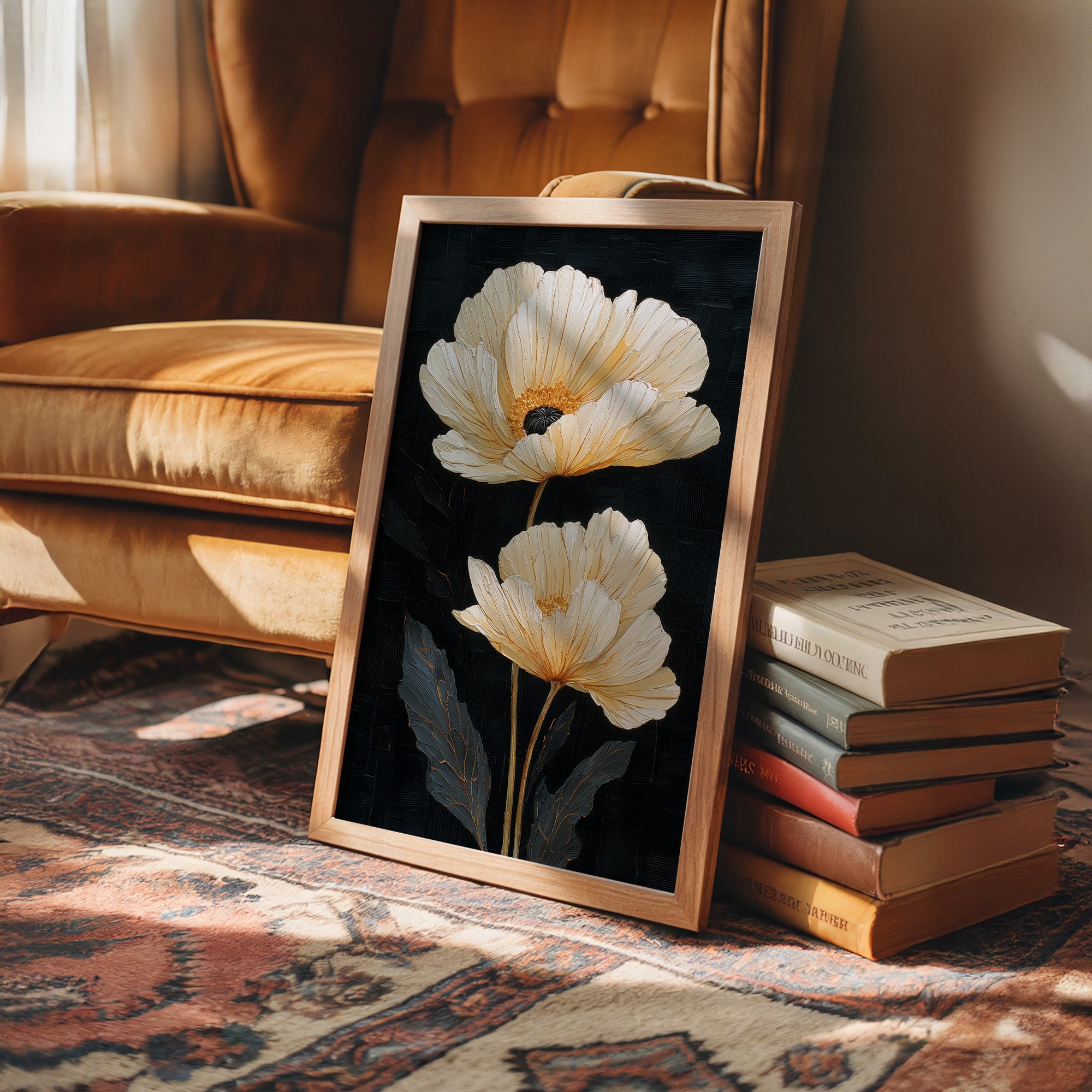 Two Blooms Against the Dark
