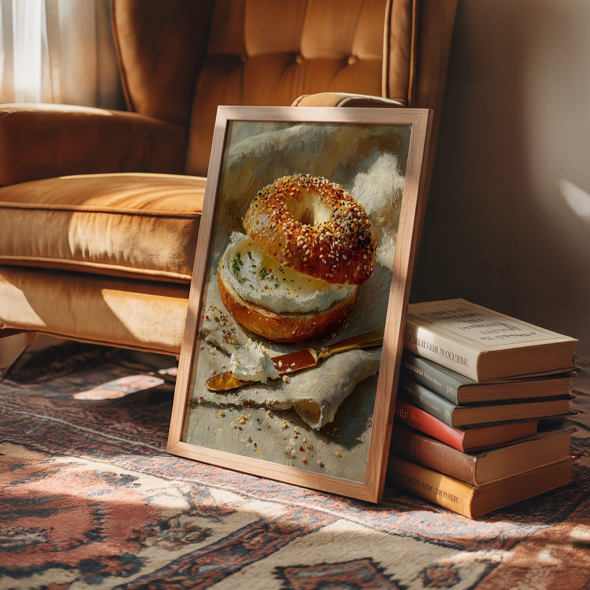 Everything Bagel, Painted With Reverence