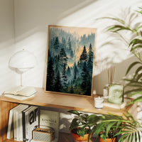 Where The Pines Lean Into Morning
