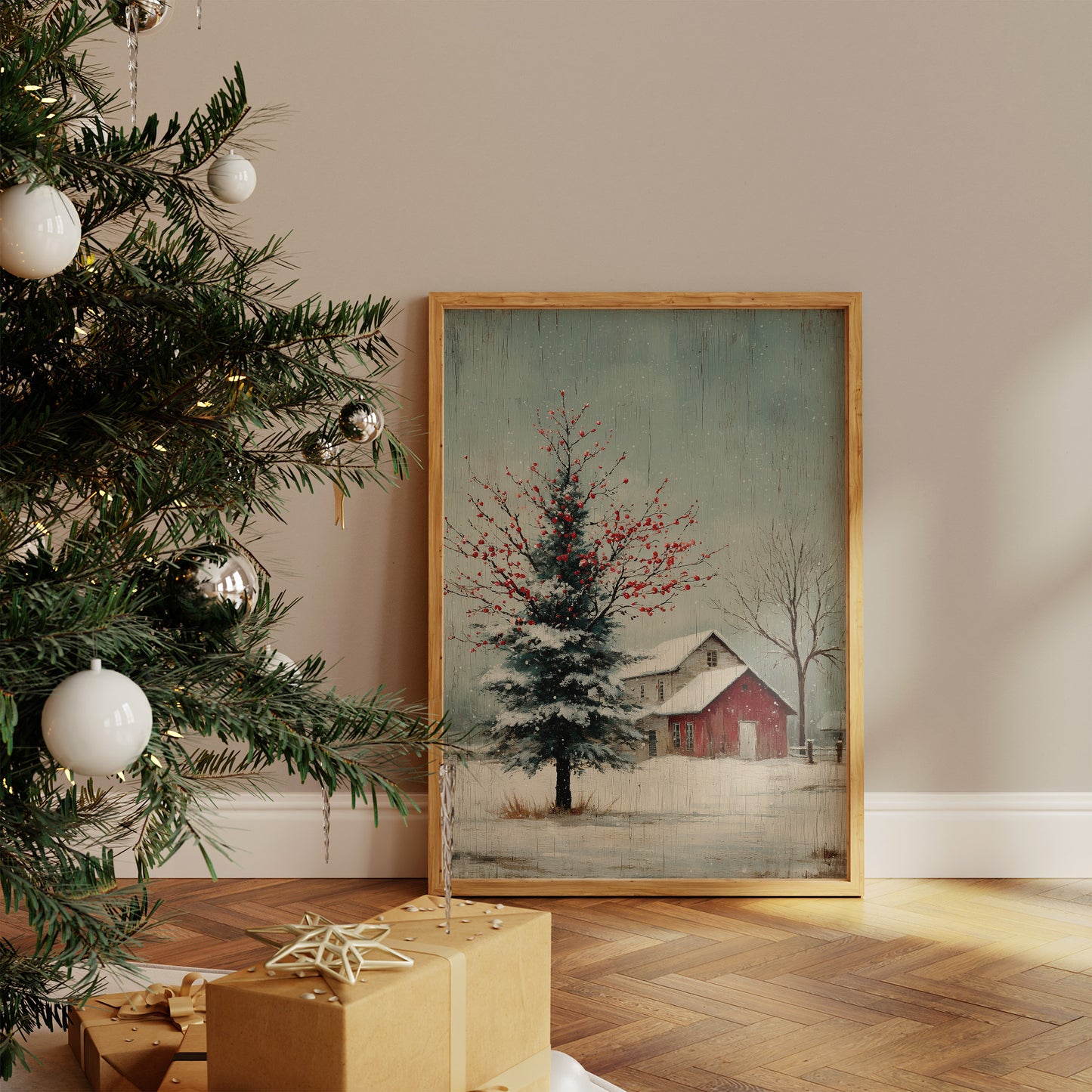 The Farm Kept Christmas Quietly