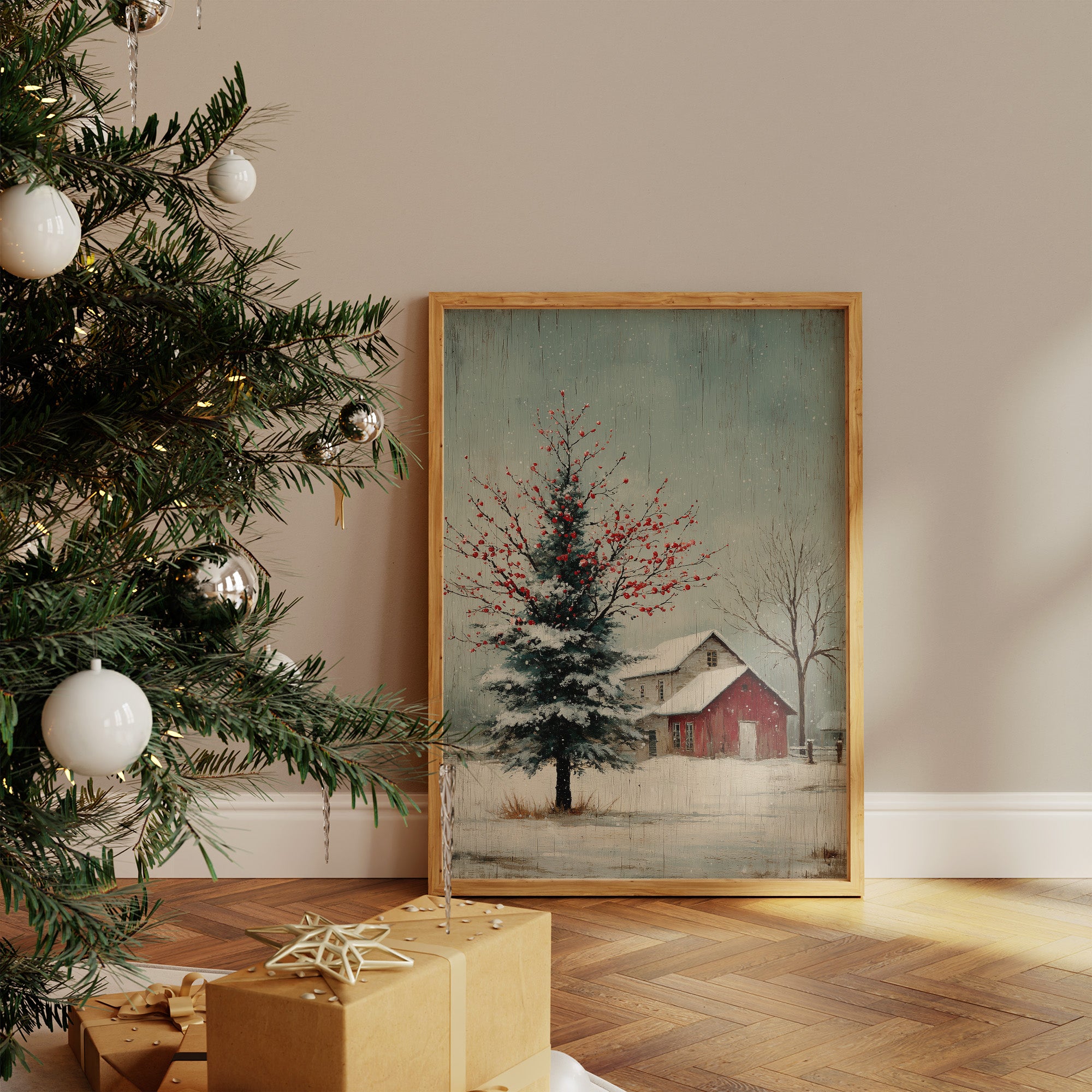 The Farm Kept Christmas Quietly
