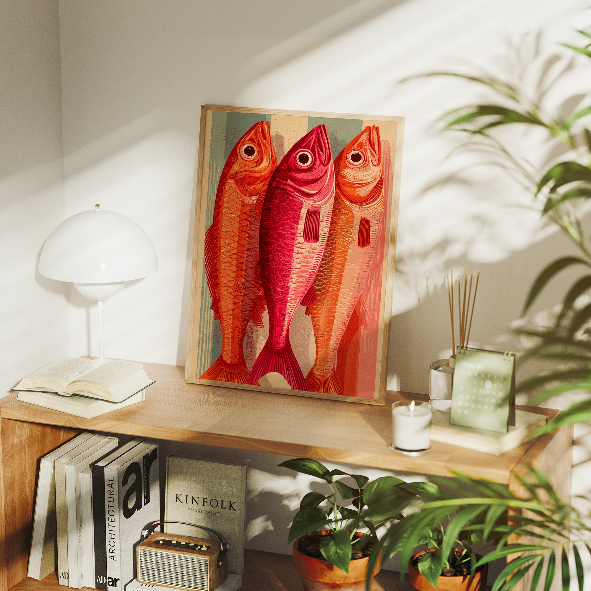 Three Fish, No Particular Agenda