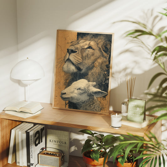 The Lion Lay Down First