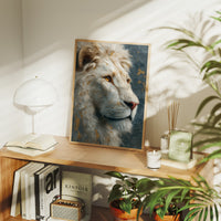 The White Lion Considers the Distance