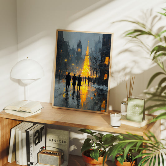 They Walked Toward the Warm Light