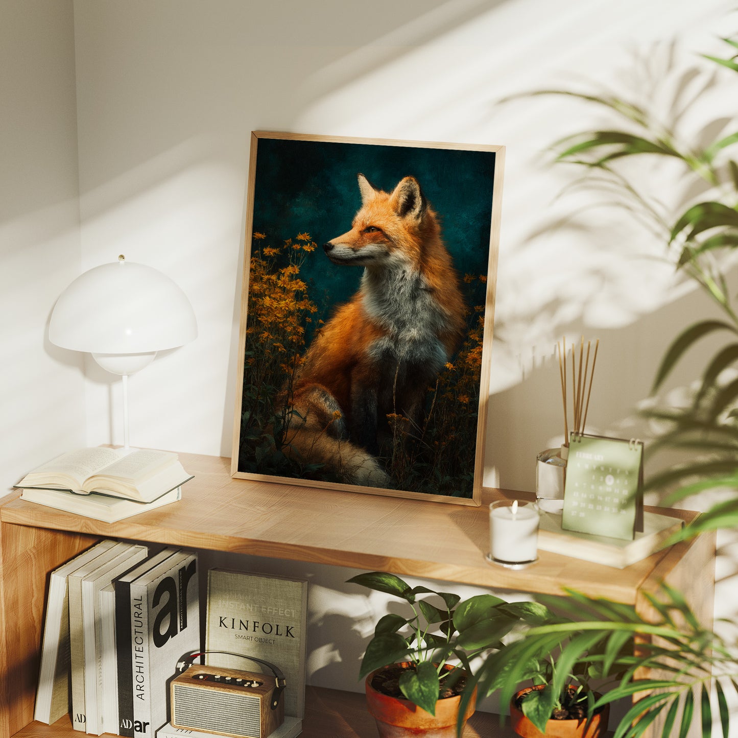 The Fox Who Watched the Field Turn Gold