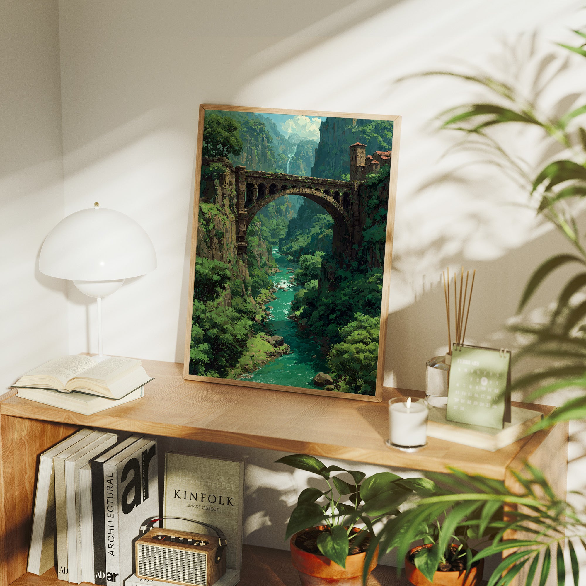 The Bridge Over Emerald Waters