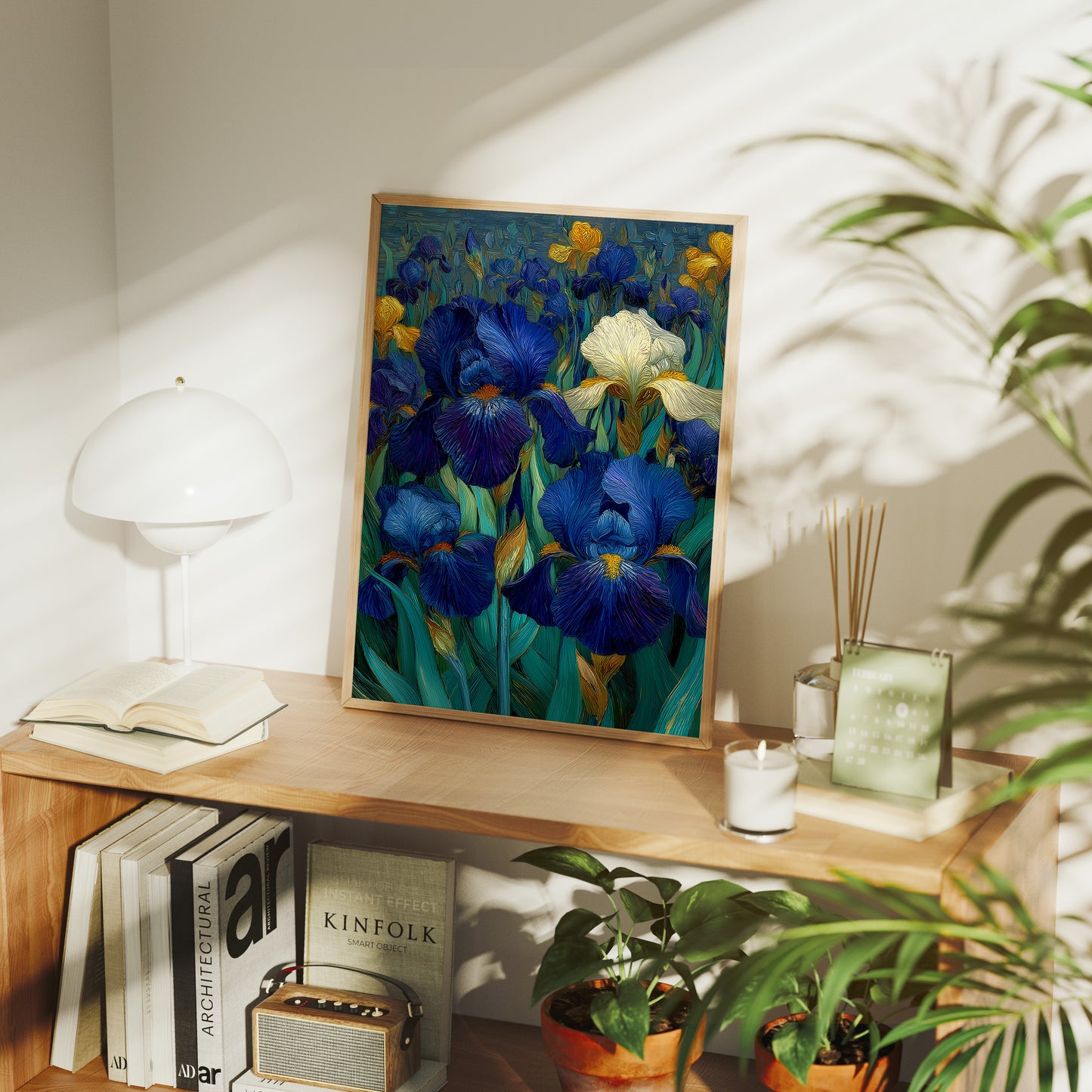 Irises in Van Gogh's Garden